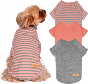KYEESE 3 Pack Dog Sweaters - Soft Dog Sweatshirts with Stretchy Fleece for Small Dogs (Male, Female), Perfect for Dachshund & Small Breeds