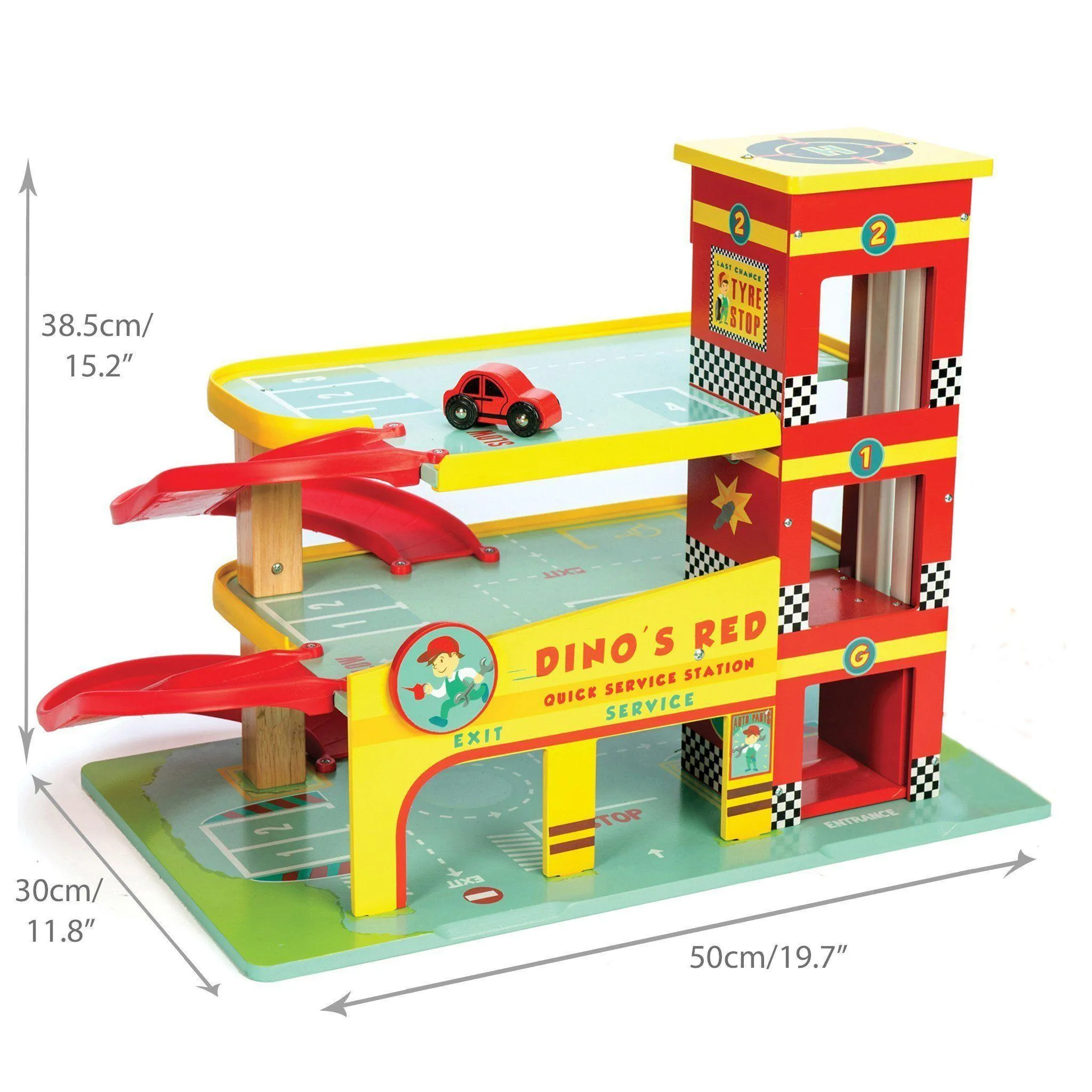 Le Toy Van Dino's Toy Garage