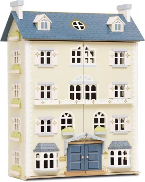 Le Toy Van - Palace House Large Wooden Doll House | Great As a Gift | 5 Storey Wooden Dolls House Play Set - Suitable for Ages 3 
