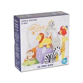 Le Toy Van - Petilou Africa Stacking & Bag