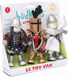 Le Toy Van BK917 Knights Budkins Gift Pack