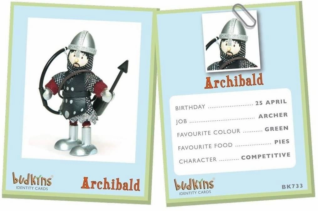 Le Toy Van BK917 Knights Budkins Gift Pack