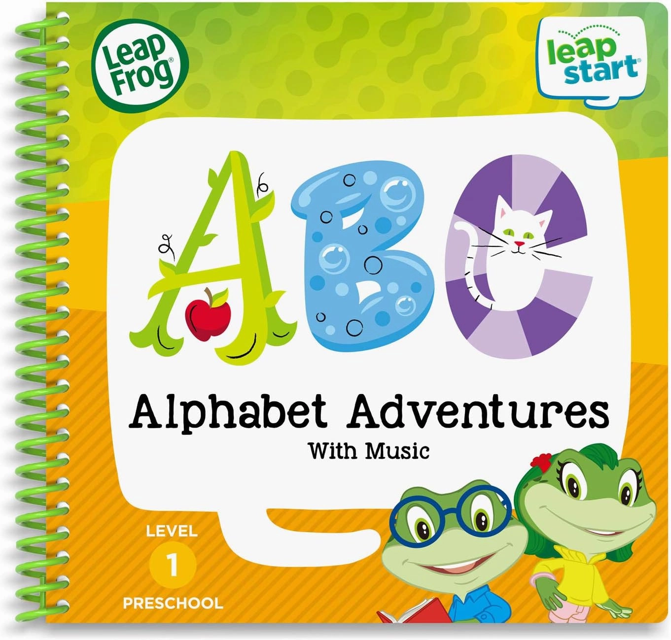 LeapFrog LeapStart Preschool Activity Book: Alphabet Adventures and Music