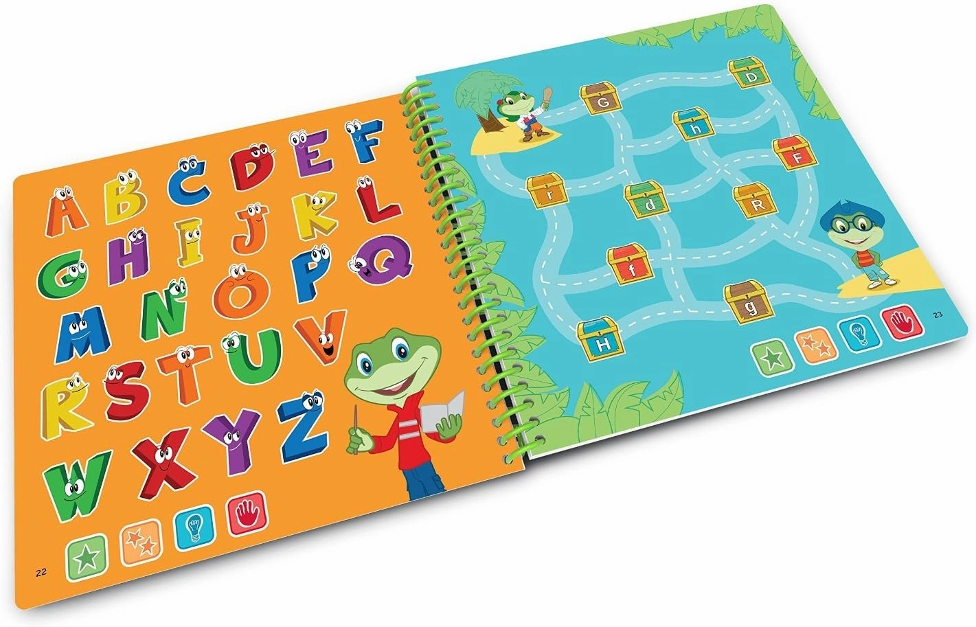LeapFrog LeapStart Preschool Activity Book: Alphabet Adventures and Music