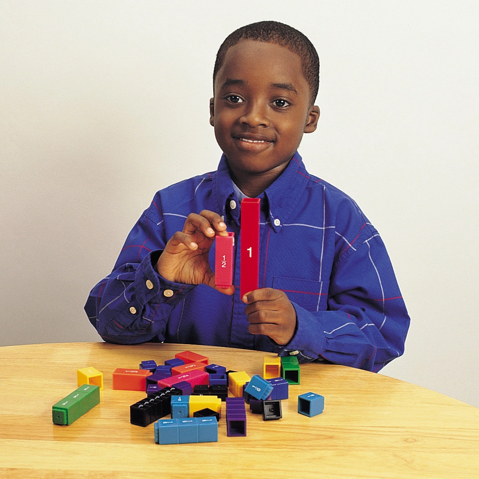 Learning Resources Fraction Tower Cubes, 51 Pack (LER 2510)