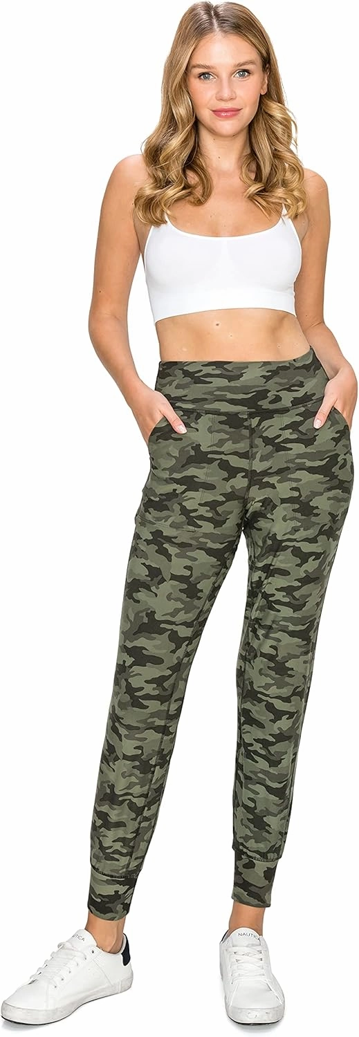 Leggings Depot ActiveFlex Jogger Yoga Pants for Women with Pockets