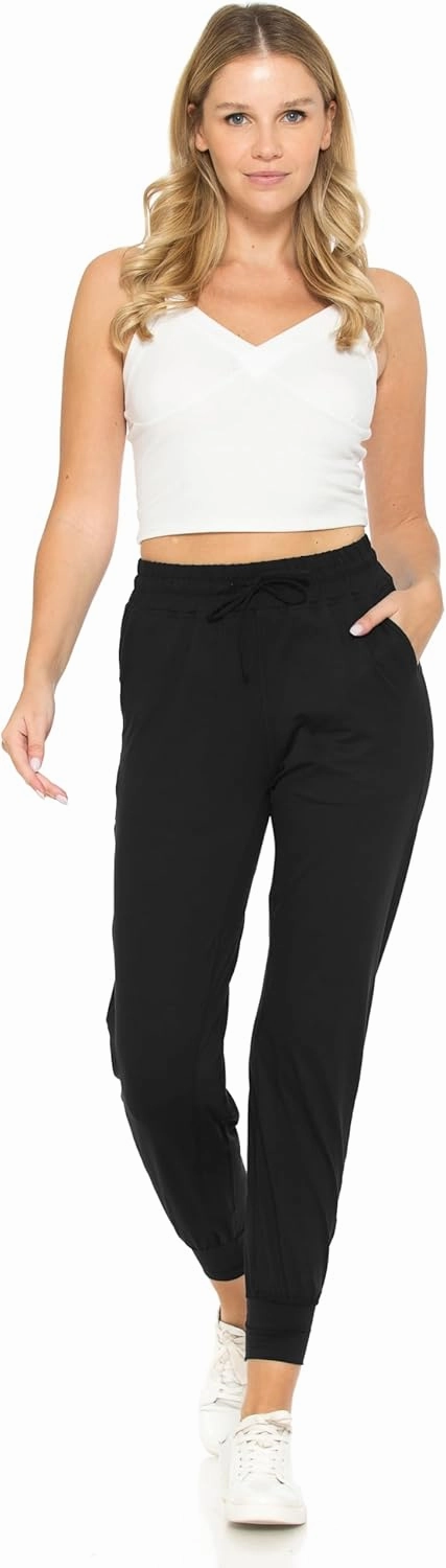Leggings Depot ActiveFlex Jogger Yoga Pants for Women with Pockets