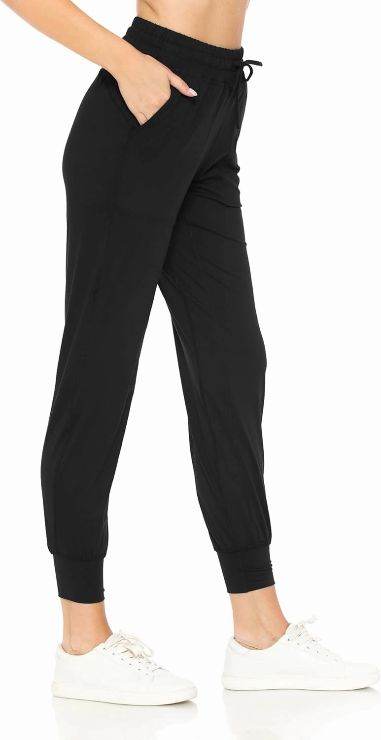 Leggings Depot ActiveFlex Jogger Yoga Pants for Women with Pockets