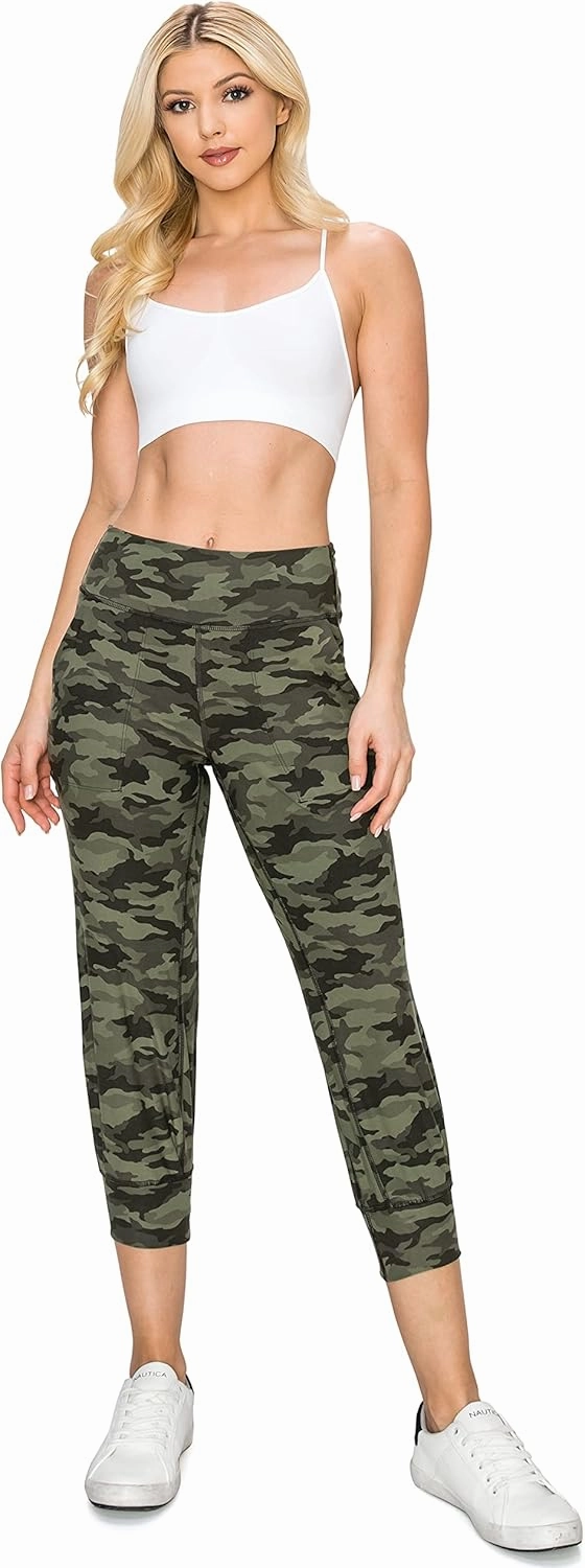 Leggings Depot ActiveFlex Jogger Yoga Pants for Women with Pockets