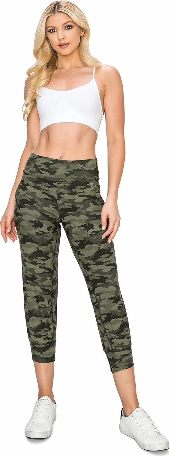 Leggings Depot ActiveFlex Jogger Yoga Pants for Women with Pockets