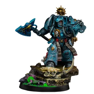 Librarian in Terminator Armour Grey Knights Armies of the Imperium Painted Miniature Wargaming Figure | Art Painting Level