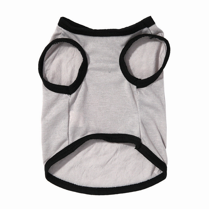 Lightweight Dacron Vest for Dogs and Cats Stylish and Comfortable Pet Outfit
