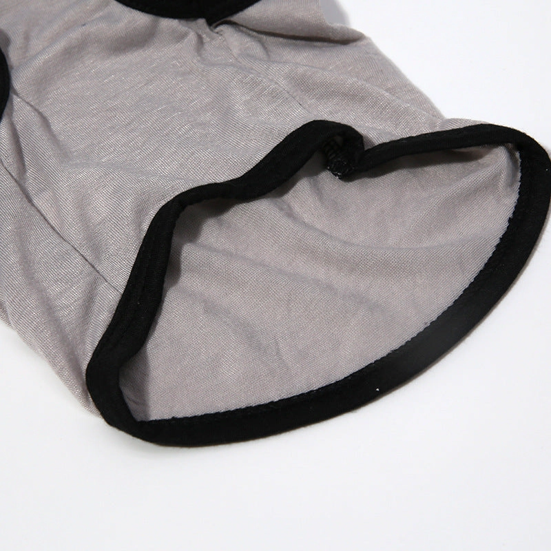 Lightweight Dacron Vest for Dogs and Cats Stylish and Comfortable Pet Outfit