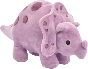 Linzy 11.5" Cory Baby Dino with Rattle, Purple