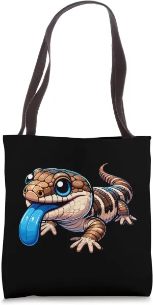 Lizard Collector Reptile Lover Blue Tongue Skink Tote Bag