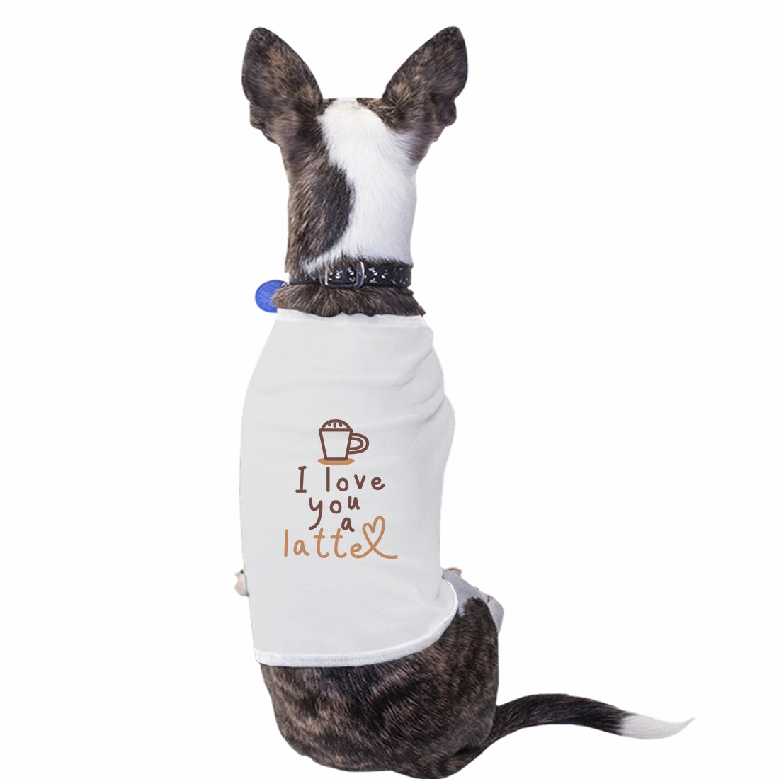 Love A Latte Pet Shirt for Small Dogs