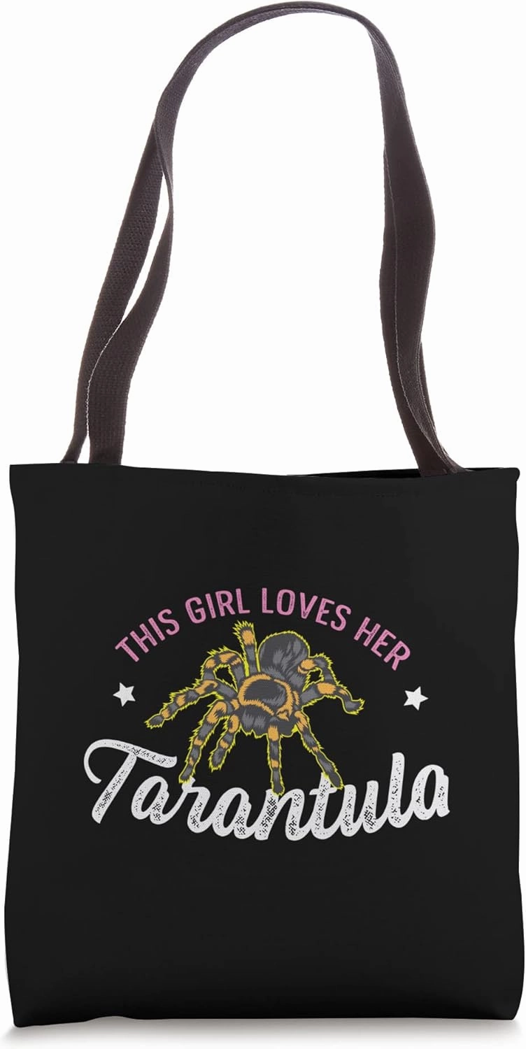 Loves Tarantula Arachnophiles Tote Bag