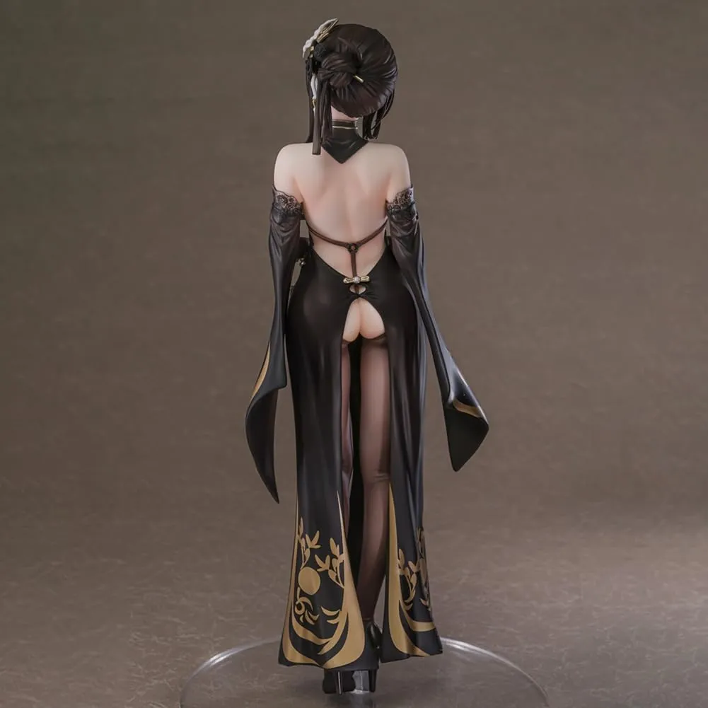 LUNK Chen Hai Figure Black Cheongsam Chen Hai Action Figure 26cm PVC Collection Figurine Statue Desktop Decoration Gift for Fans
