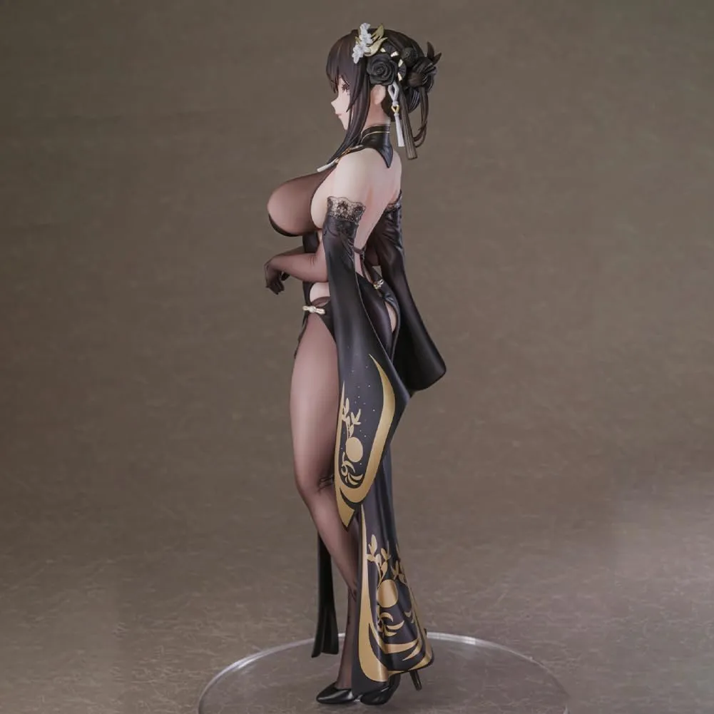 LUNK Chen Hai Figure Black Cheongsam Chen Hai Action Figure 26cm PVC Collection Figurine Statue Desktop Decoration Gift for Fans