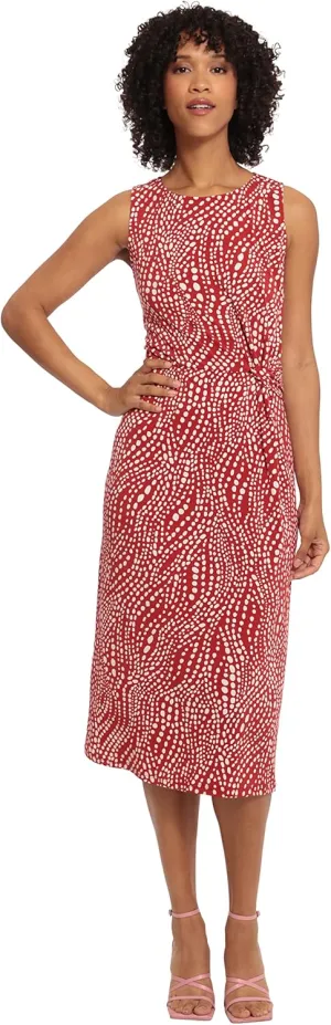 Maggy London Women's Sleeveless Matte Jersey Dress Vacation Occasion Event Guest of