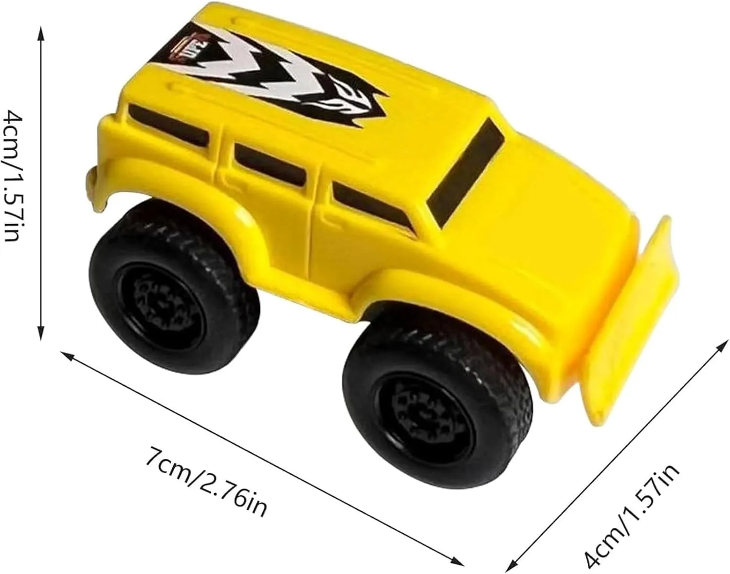 Magnetic Wall Climbing Toy Car, Emboadlie Wall Climbing Car, Anti-Gravity Climber Toy for Kids, Boys and Gilrs Inertial Magnetic Levitation, Puzzle Decompression Toys (2B)