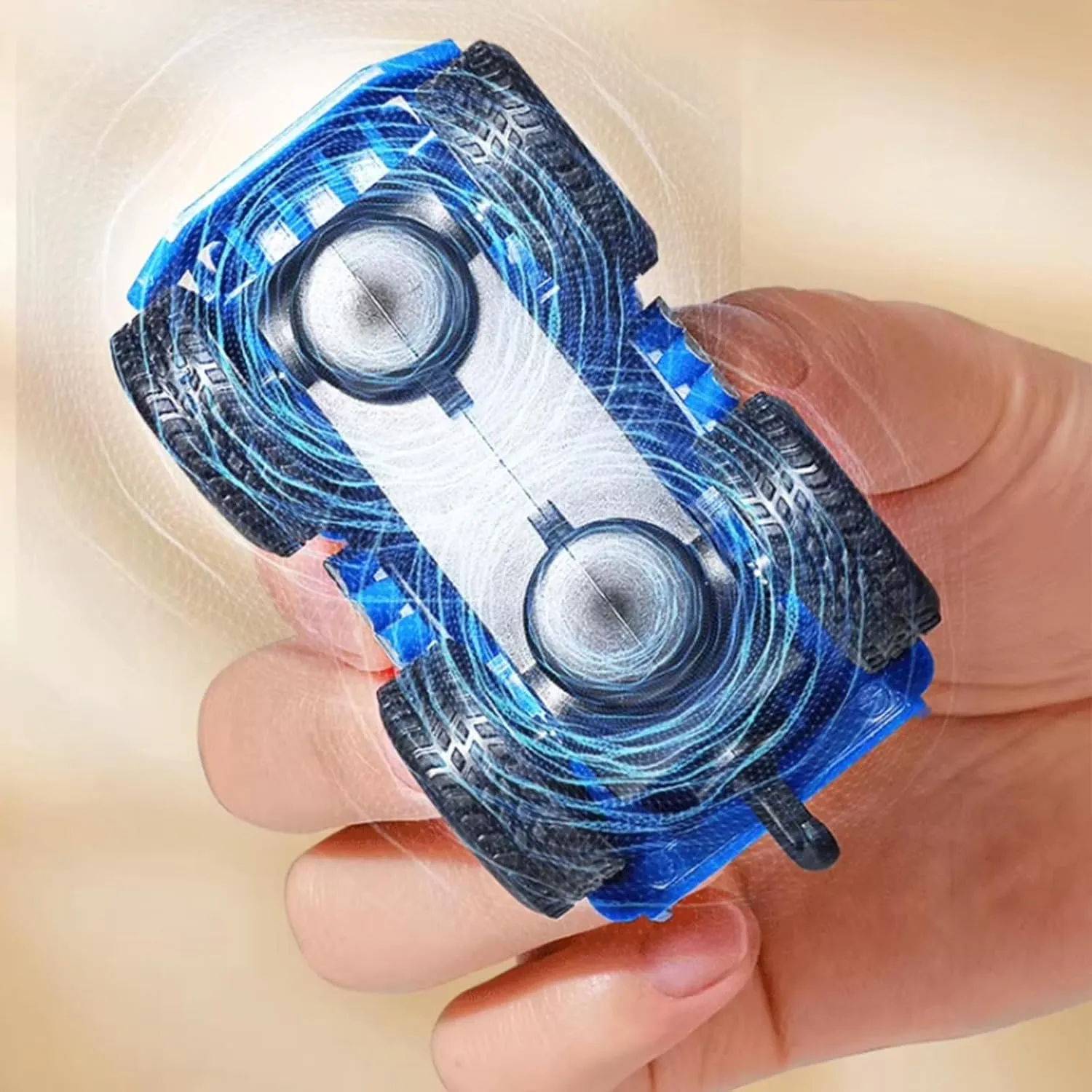 Magnetic Wall Climbing Toy Car, Emboadlie Wall Climbing Car, Anti-Gravity Climber Toy for Kids, Boys and Gilrs Inertial Magnetic Levitation, Puzzle Decompression Toys (2B)