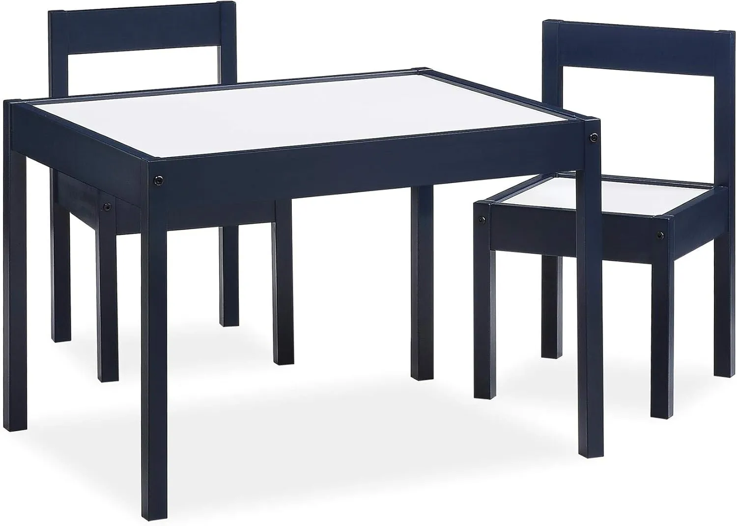 Max & Finn Hunter 3-Piece Kiddy Table & Chair Set, Blue