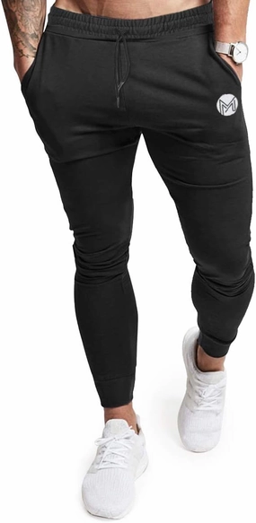 Men’s Workout Jogger Pants, Stretch Gym Track Pants, Slim Fit Tapered Sweatpants for Jogging Training Running