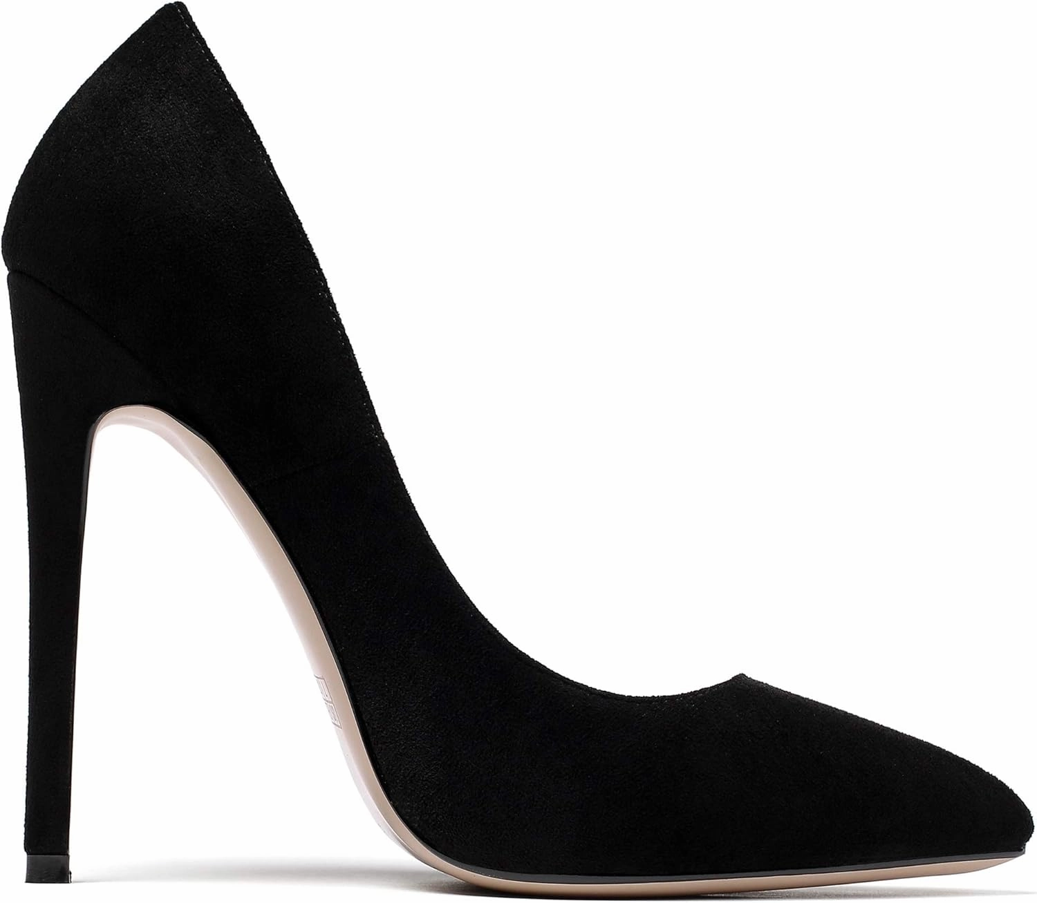 Mettesally Women's High Heel Pumps Pointed Toe Stiletto Heels Slip On Office Party Dress Shoes
