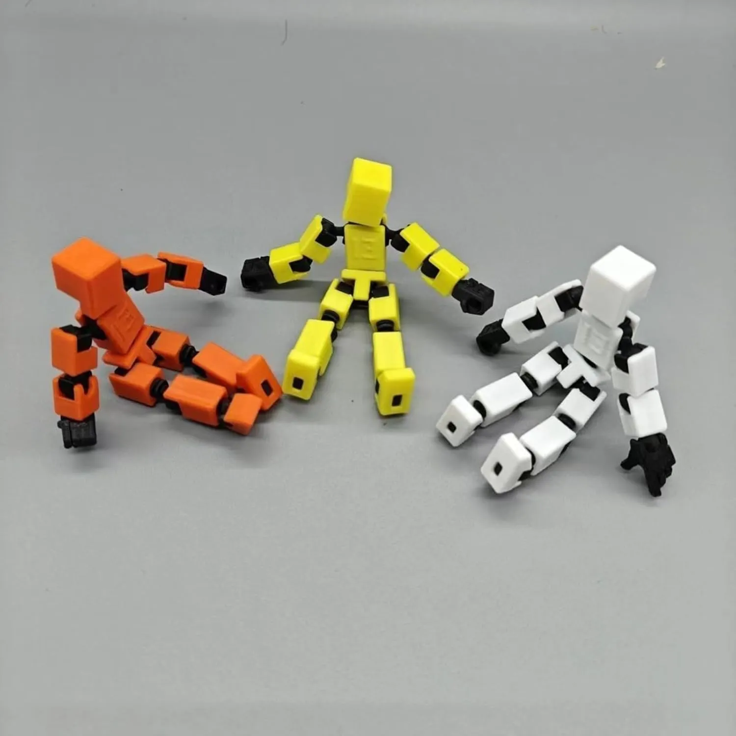 Mini 13 Action Figure, Mini T13 Action Figure 3D Printed, Fully Articulated Robot, Dummy 13 Action Figure Easy 13 Action Figure, Stop Motion Animation, Gift (7 Pack)