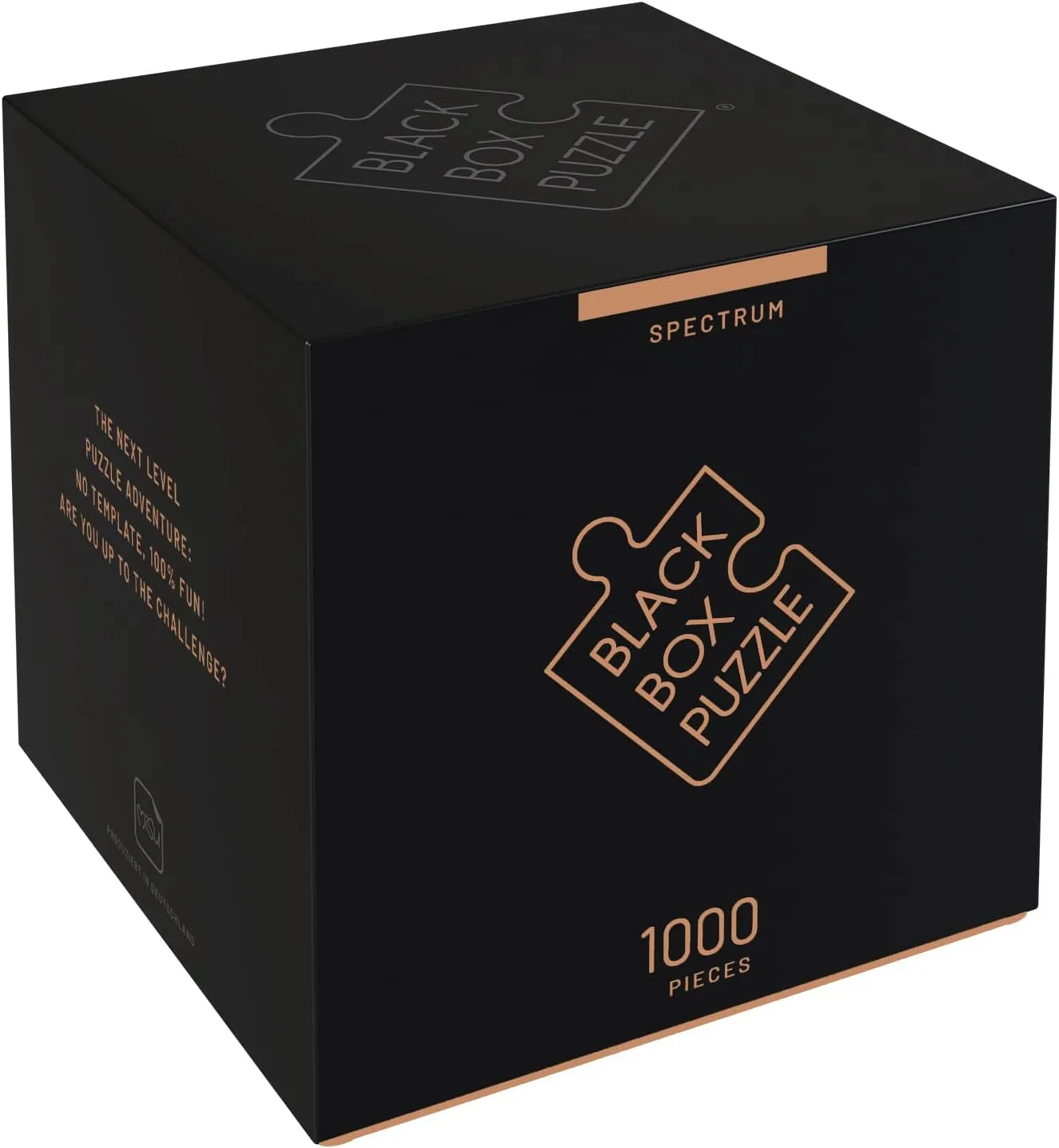 Misu Games Black Box Puzzle Without Template, Jigsaw Puzzles for Adults 1000 Pieces, Cool Jig-Saw Puzzels 20x27 Multiple Categories, Difficult Puzzle Spectrum Level 3