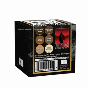 MONUMENT HOBBIES: Pro Acryl Signature Series Set 5 - Flameon Miniatures