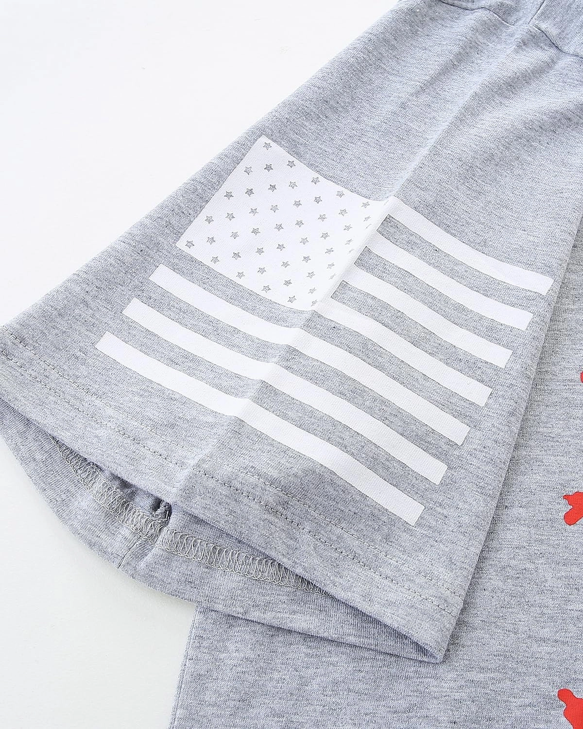 Mrocioa USA Flag 4th July American Red White Blue Star Stripes Patriotic T-Shirt Size M L XL XXL 3XL