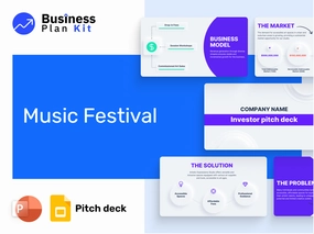 Music Education Pitch Deck Example