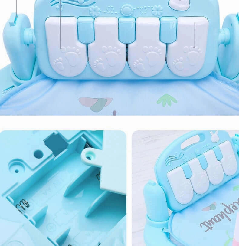 Musical Baby Foot Piano Gym - Early Education Puzzle Toy