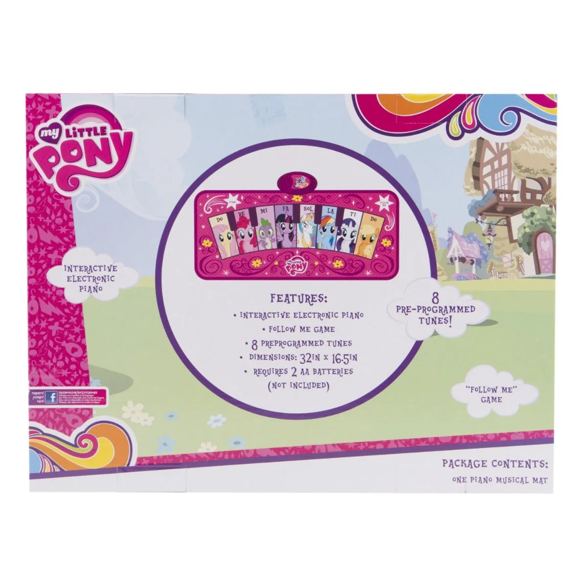 My Little Pony Piano Music Mat Kids