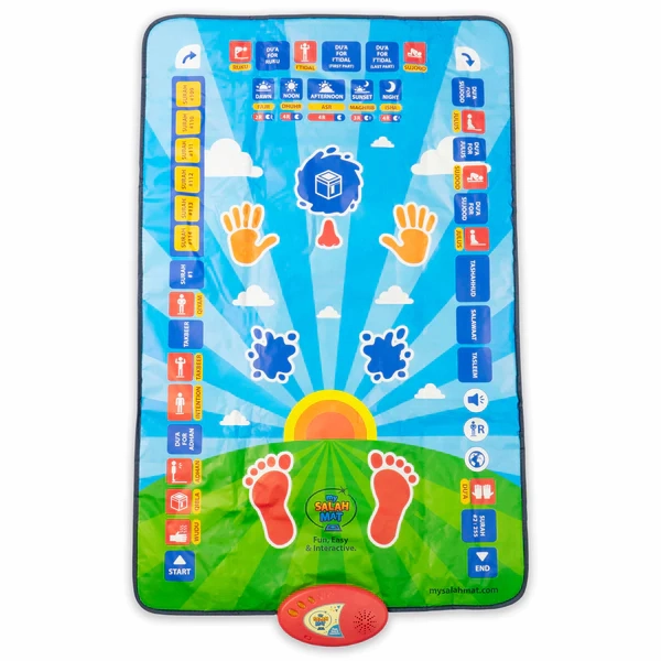 My Salah Mat - Interactive Educational Prayer Mat - Omar & Hana Edition