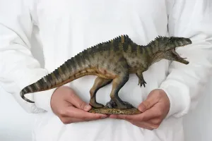Nanmu Giganotosaurus 2.0 The King of The Border Model Carcharodontosauridae Dinosaur Figure Prehistoric Animal PVC Collector Decoration Gift for Adult (172206(Gustav) DX)