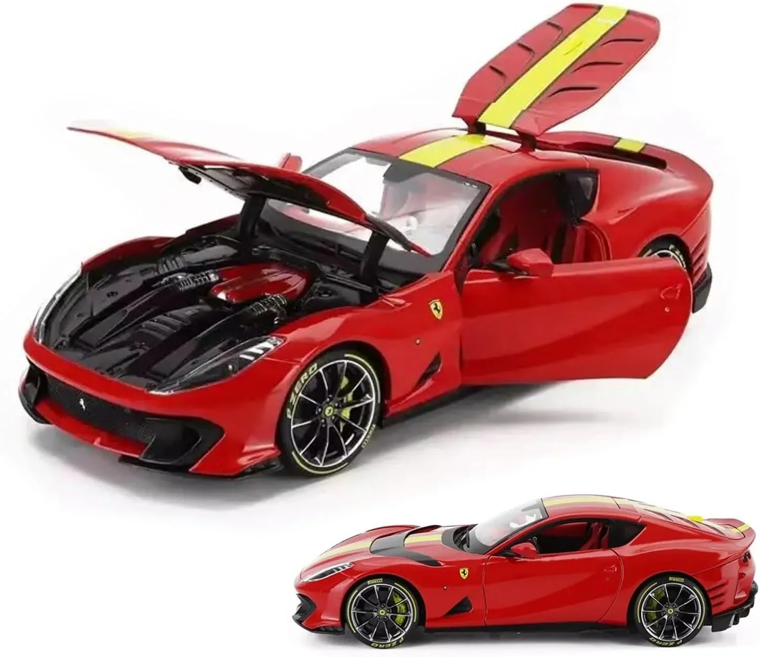 New 1/18 Scale 812 Competizione Alloy Diecast Racing Car for Ferrari821c Premium Packaging Custom Collectible Gift Adults