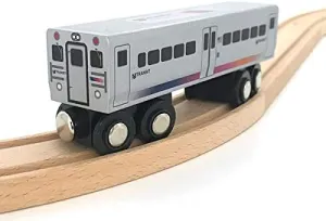 NJT Munipals MP04-1102 Comet V Commuter New Jersey Transit Wooden Railway Compatible