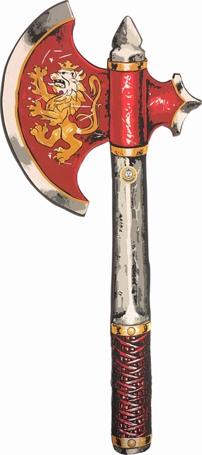 Noble Knight Axe, Red