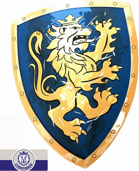 Noble Knight Shield, Blue