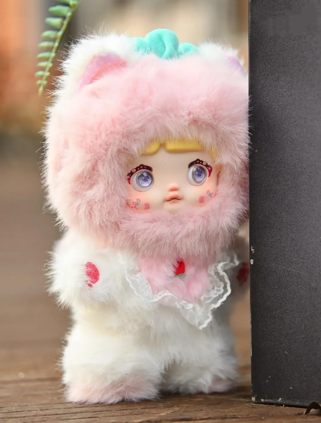 Nommi Interesting Fruits Series Plush Blind Box Figures 1PC Adorable Collectible Pendant for Bags & Keys, Modern Home Decoration