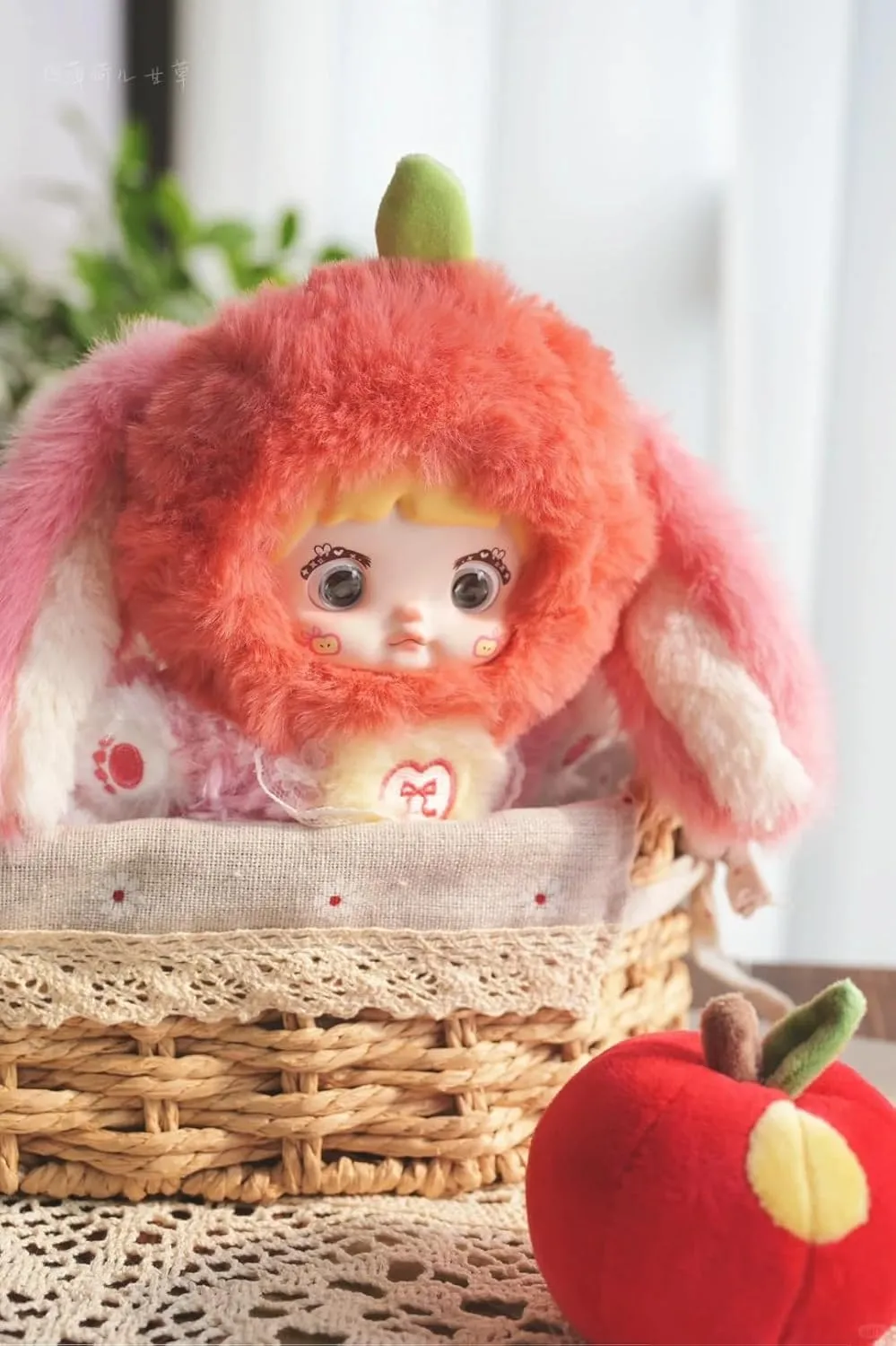 Nommi Interesting Fruits Series Plush Blind Box Figures 1PC Adorable Collectible Pendant for Bags & Keys, Modern Home Decoration