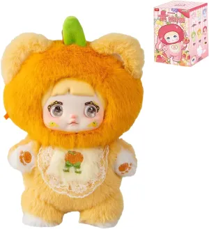 Nommi Interesting Fruits Series Plush Blind Box Figures 6PCs Adorable Collectible Pendant for Bags & Keys, Modern Home Decoration