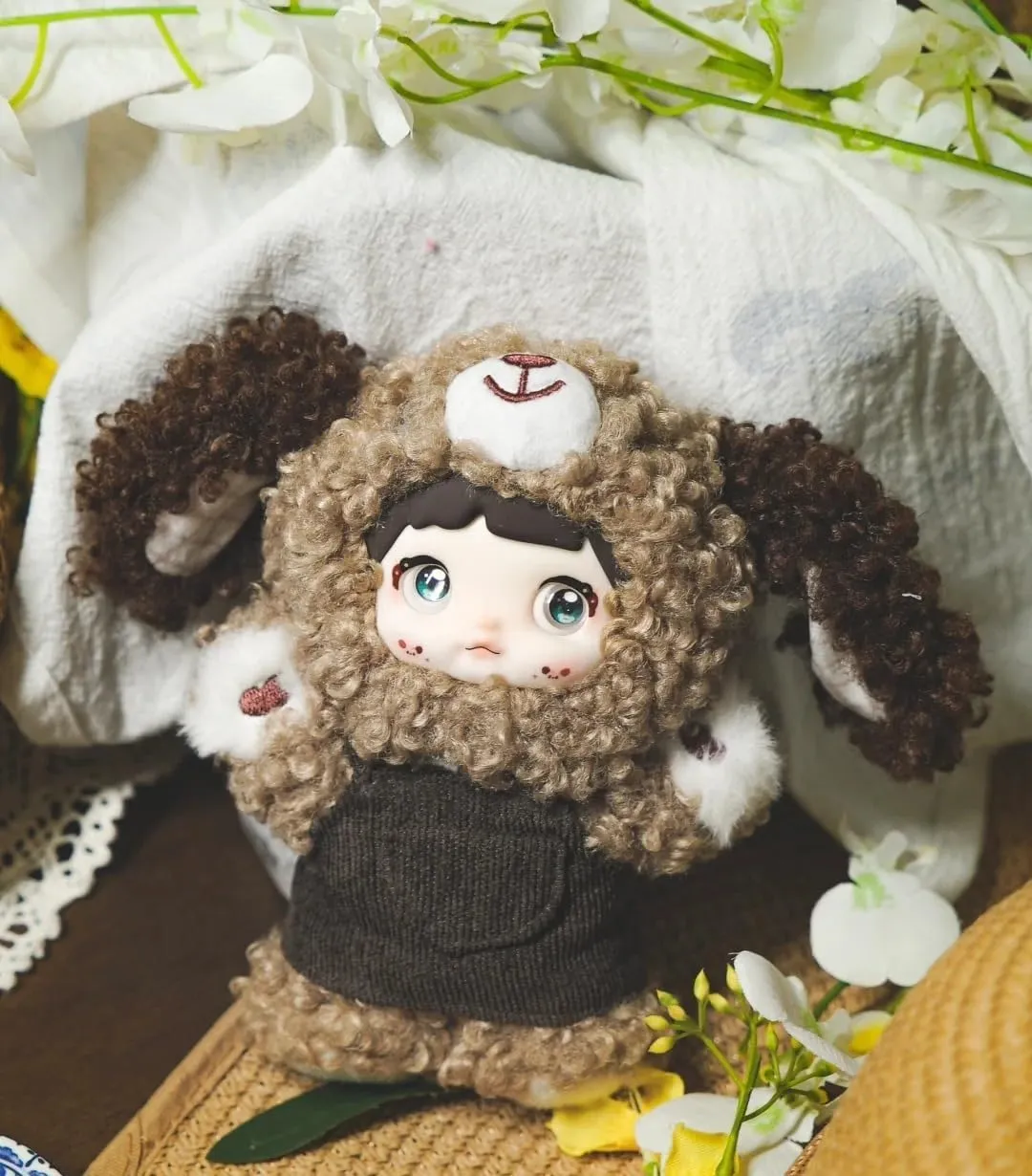 Nommi Puppy Diary Series Plush Blind Box Figures 1PC Cute Dog Collectible Toys Birthday Gifts