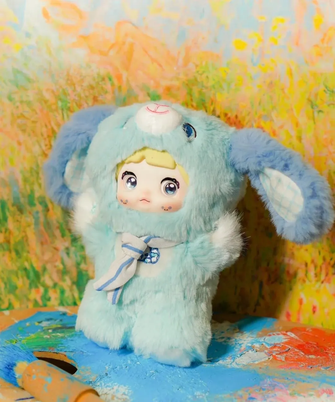 Nommi Puppy Diary Series Plush Blind Box Figures 1PC Cute Dog Collectible Toys Birthday Gifts