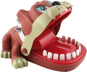 NUOBESTY Funny Animal Biting Finger Toy Teeth Dentist Biting Finger Toys Game Electric Dog Toys for Kids Toddlers Children