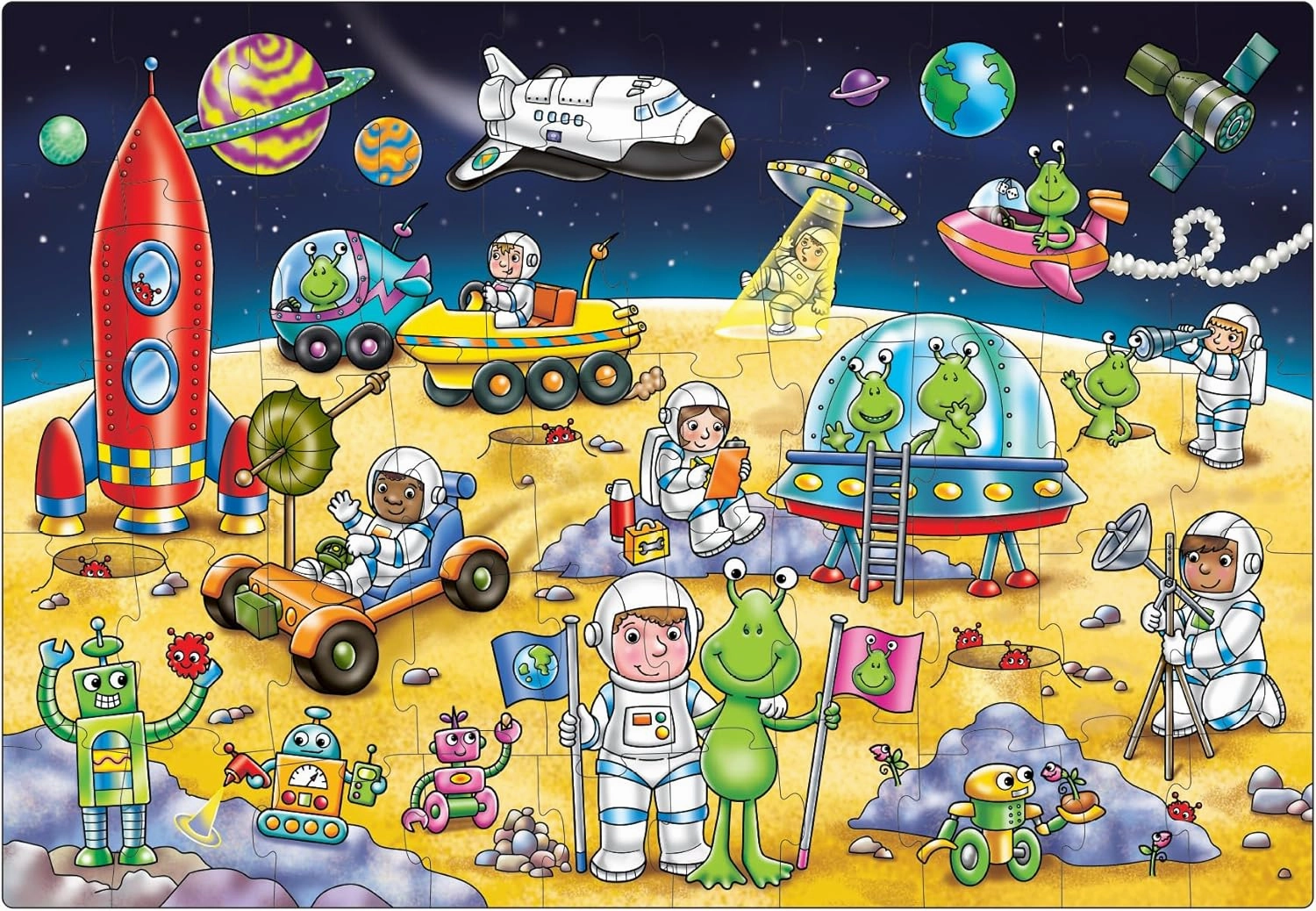 Orchard Toys 304 50P Outer Space