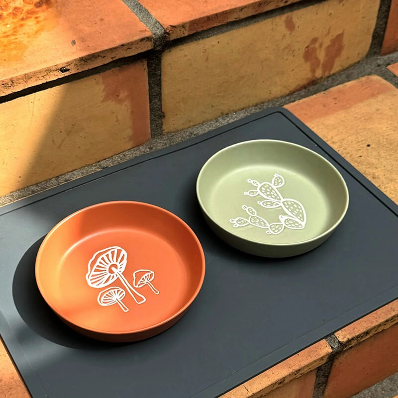 Ore' Pet Bowl - Prickly Pear